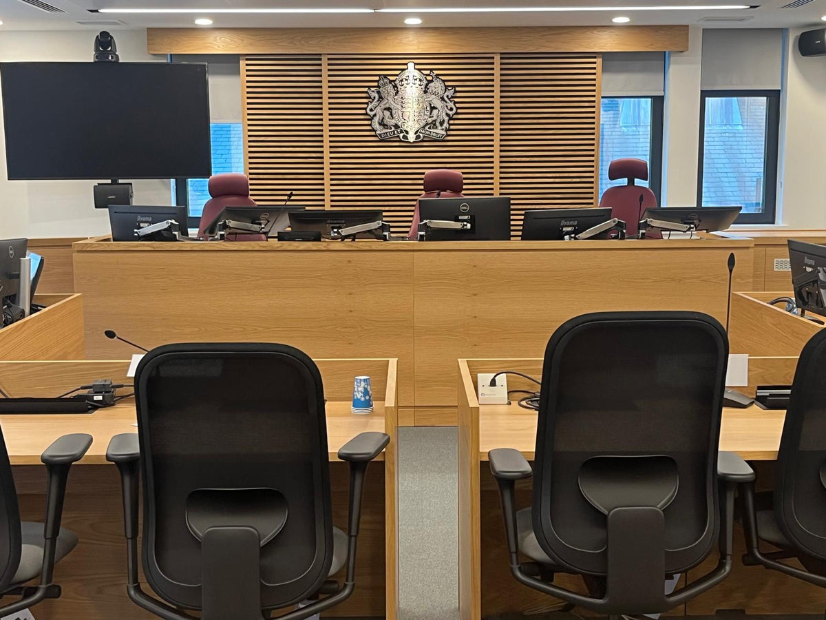 A real Employment Tribunal hearing room - no mystery, no surprises.